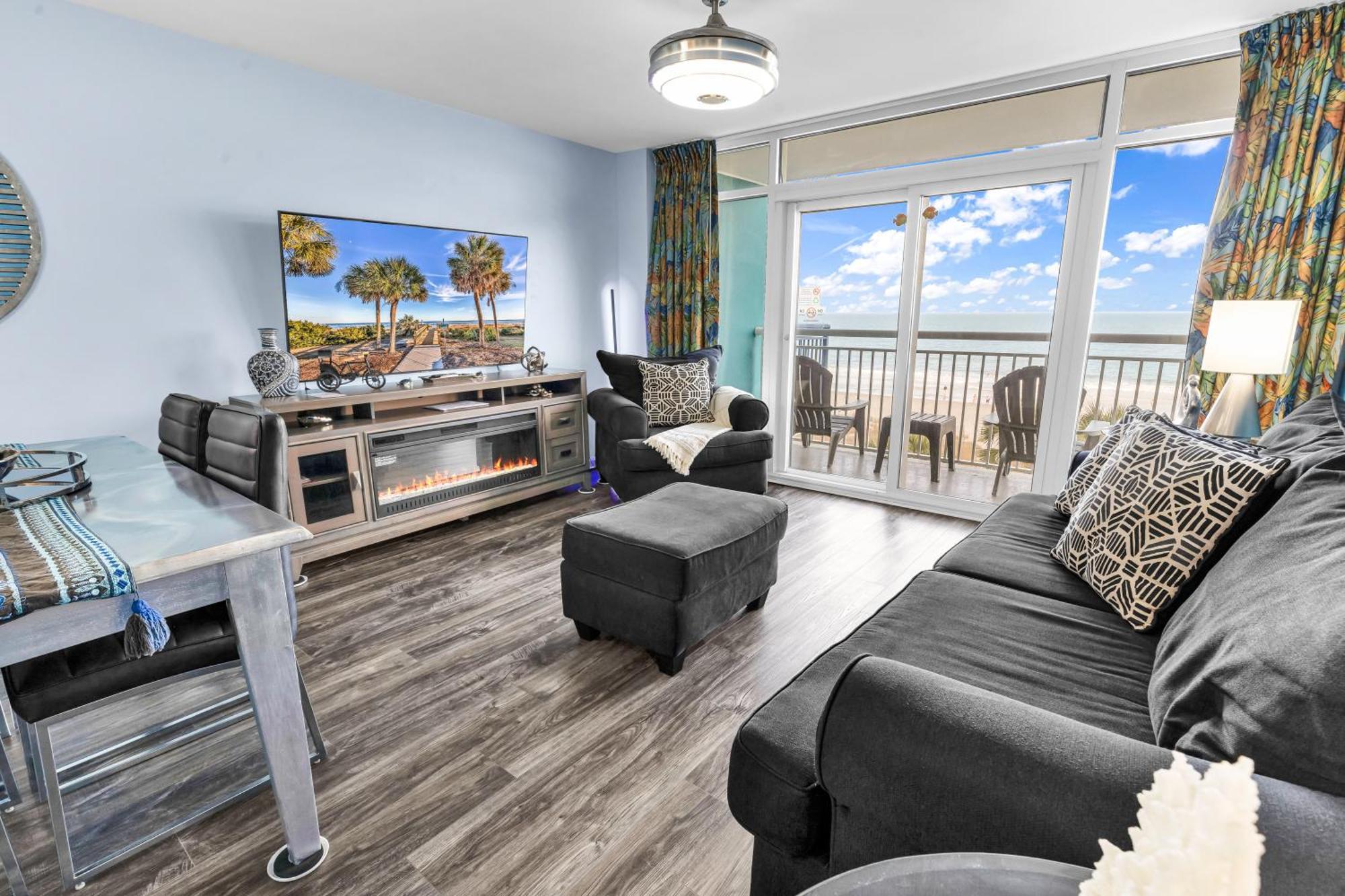 Atlantica Towers - Beach Front Condo W Pools Myrtle Beach Exteriör bild